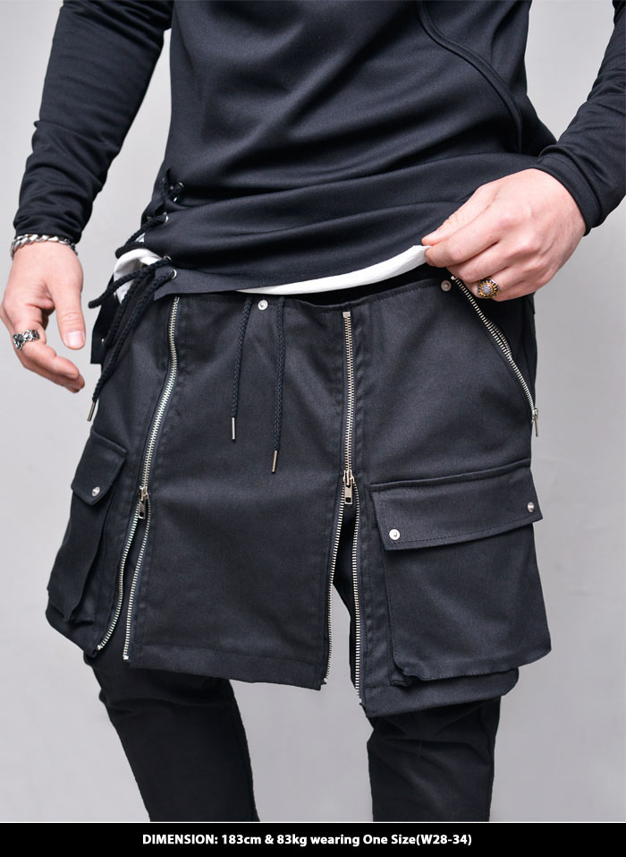 men's sweatpants with zipper bottom